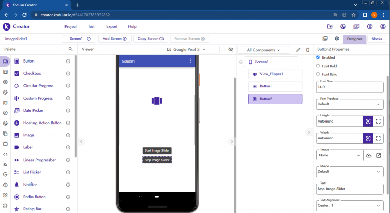 membuat image slider kodular #10