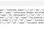 masukkan data JSON online ke spinner kodular #2