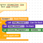 menggunakan circular progress kodular #block3